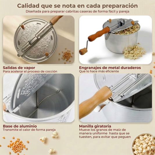 Olla para cabritas- Pop Corn La Soluzione