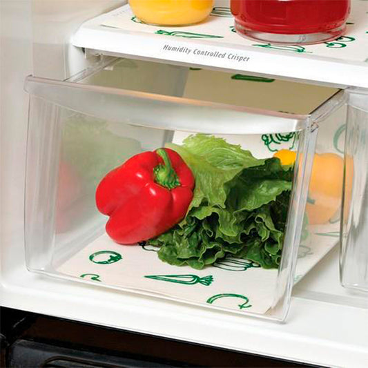 Cubierta protectora absorbente La Soluzione para repisas y cajones de refrigerador