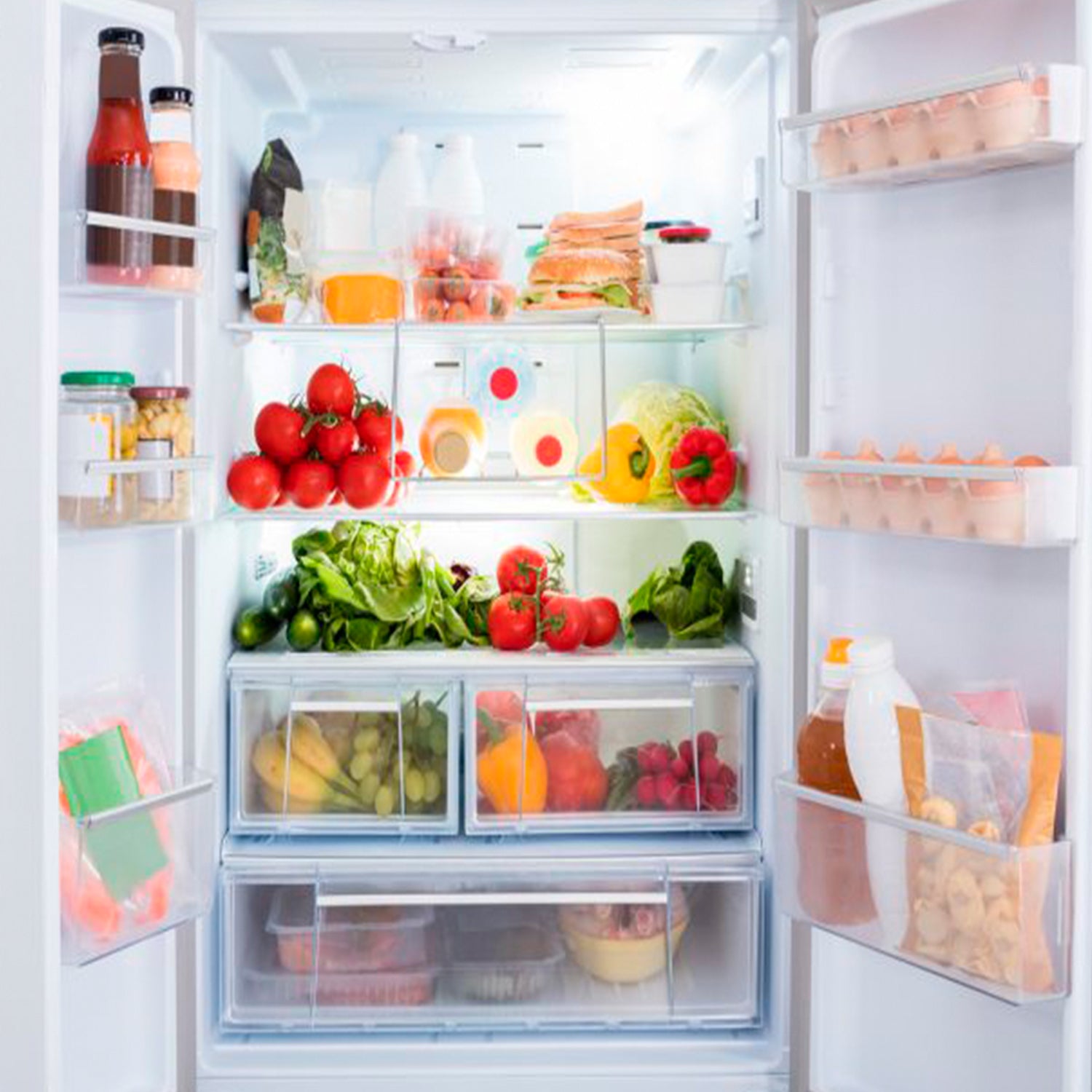 Cubierta protectora absorbente La Soluzione para repisas y cajones de refrigerador