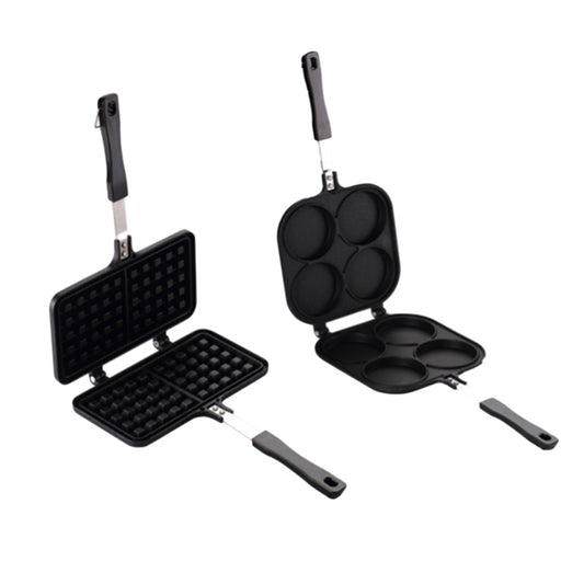 Set de sartén Waffle y sartén Pancake La Soluzione antiadherentes para cocina