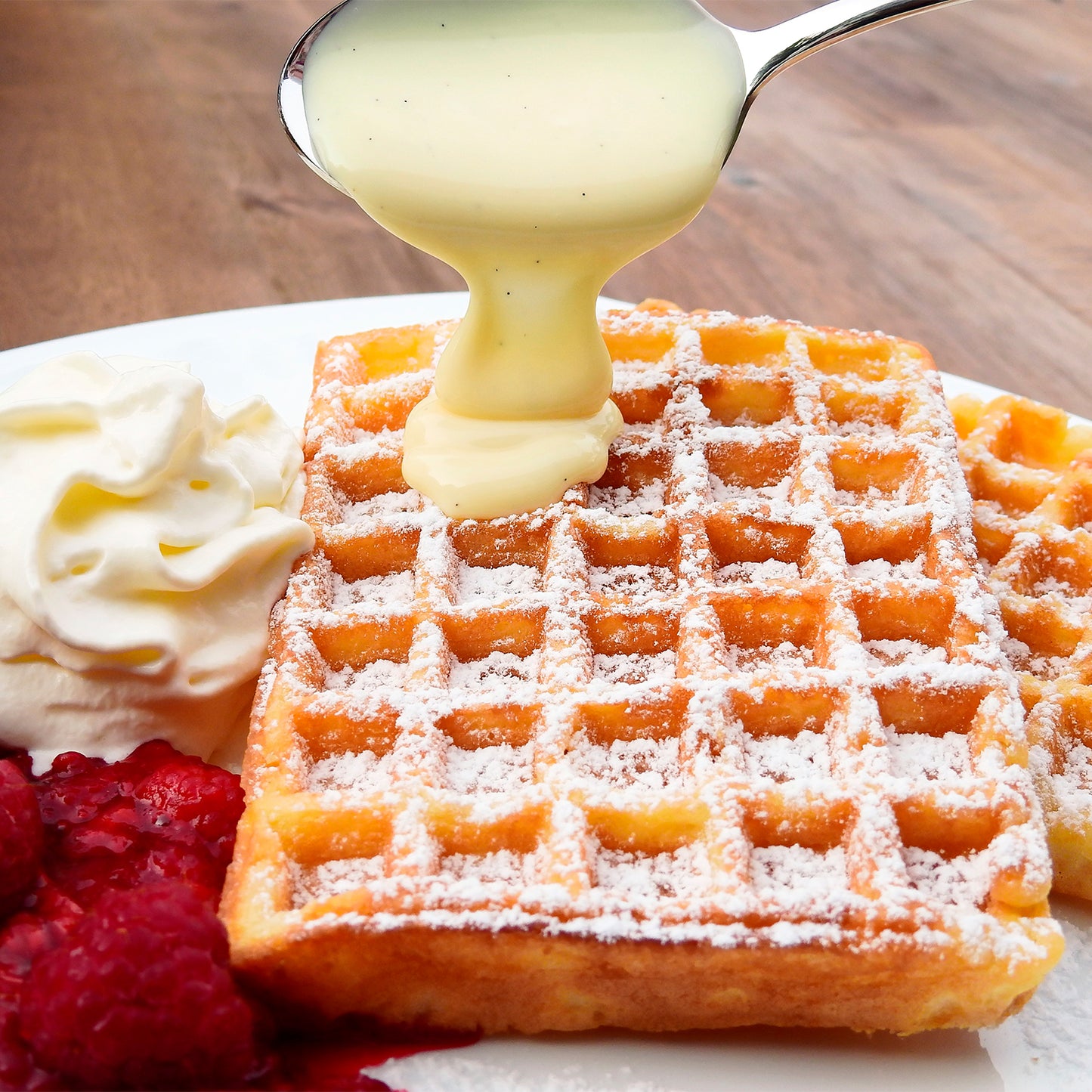 Set La Soluzione de sartén waffle y pancake ideal para repostería en casa
