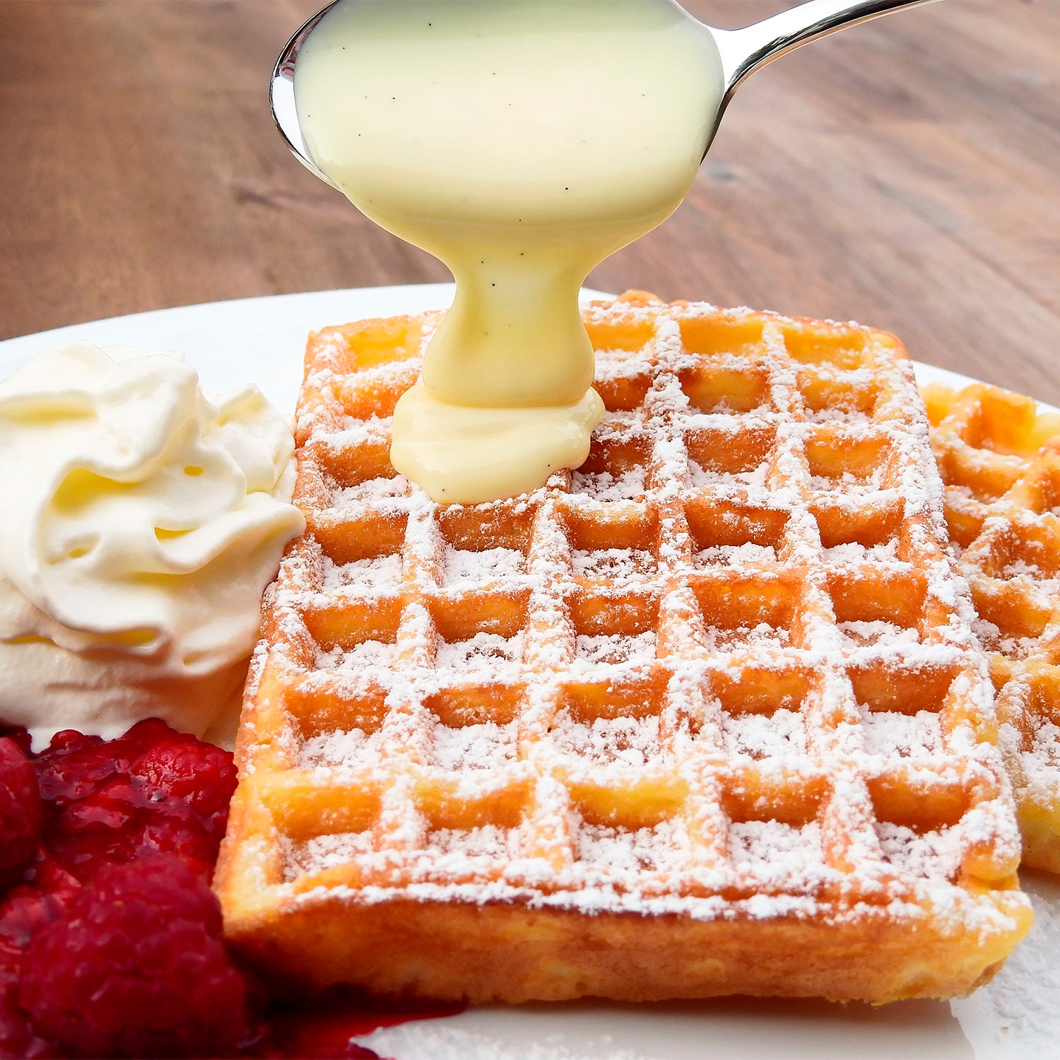 Set La Soluzione de sartén waffle y pancake ideal para repostería en casa
